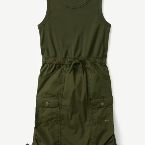 JUSTICE girl knit woven cargo dress black & Olivia grey size 16/18 XL plus 🔥 - Picture 3 of 6